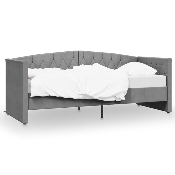 vidaXL &Kappa;&alpha;&nu;&alpha;&pi;έ&sigmaf; &Kappa;&rho;&epsilon;&beta;ά&tau;&iota; &mu;&epsilon; Έ&xi;&omicron;&delta;&omicron; USB &Alpha;&nu;&omicron;&iota;&chi;&tau;ό &Gamma;&kappa;&rho;&iota; 90x200 &epsilon;&kappa;. &Beta;&epsilon;&lambda;&omicron;ύ&delta;&iota;&nu;&omicron;&sigmaf;