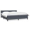 vidaXL &Kappa;&rho;&epsilon;&beta;ά&tau;&iota; Boxspring &mu;&epsilon; &Sigma;&tau;&rho;ώ&mu;&alpha; &Sigma;&kappa;&omicron;ύ&rho;&omicron; &Gamma;&kappa;&rho;&iota; 180x210 &epsilon;&kappa;. &Beta;&epsilon;&lambda;&omicron;ύ&delta;&iota;&nu;&omicron;