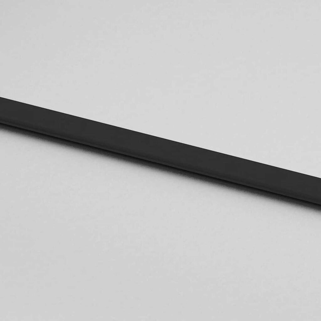 vidaXL Συρόμενη Πόρτα με Μηχανισμό Μαύρο 76x205 εκ. Γυαλί ESG