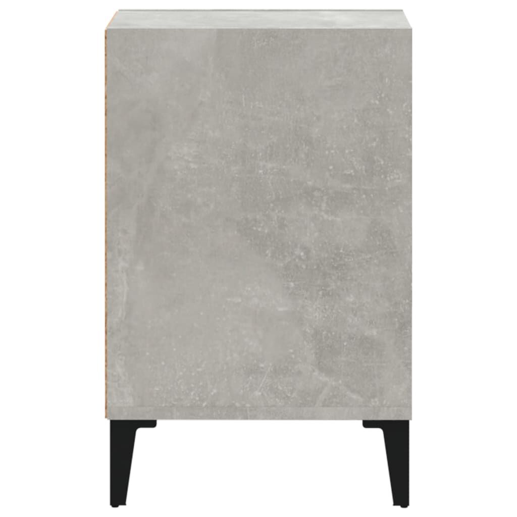 vidaXL Έπιπλο Τηλεόρασης Γκρι Σκυρ. 100x35x55 εκ. Επεξ. Ξύλο