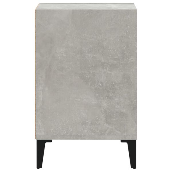 vidaXL Έπιπλο Τηλεόρασης Γκρι Σκυρ. 100x35x55 εκ. Επεξ. Ξύλο