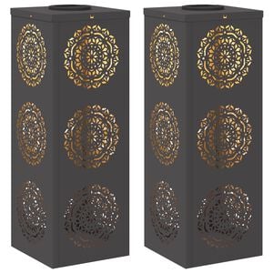 vidaXL &Eta;&lambda;&iota;&alpha;&kappa;ό LED &Phi;&omega;&sigmaf; &Delta;&rho;ό&mu;&omicron;&upsilon; 2 &tau;&mu;&chi;. &Theta;&epsilon;&rho;&mu;ό &lambda;&epsilon;&upsilon;&kappa;ό 18 x 18 x 50 &epsilon;&kappa;.