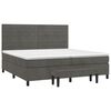vidaXL &Kappa;&rho;&epsilon;&beta;ά&tau;&iota; Boxspring &mu;&epsilon; &Sigma;&tau;&rho;ώ&mu;&alpha; &Sigma;&kappa;&omicron;ύ&rho;&omicron; &Gamma;&kappa;&rho;&iota; 200x200 &epsilon;&kappa;. &Beta;&epsilon;&lambda;&omicron;ύ&delta;&iota;&nu;&omicron;