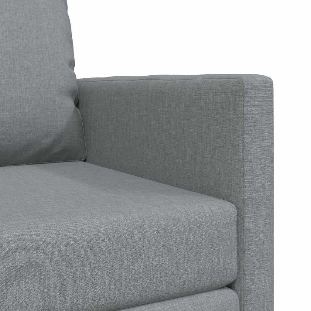 vidaXL Καναπές-Κρεβάτι Δαπέδου 2 σε 1 Αν. Γκρι 112x174x55 εκ. Ύφασμα