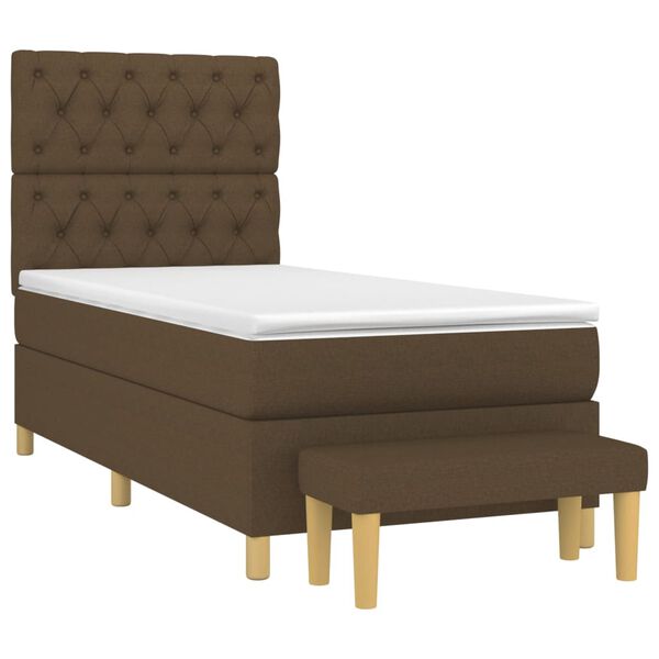 vidaXL &Kappa;&rho;&epsilon;&beta;ά&tau;&iota; Boxspring &mu;&epsilon; &Sigma;&tau;&rho;ώ&mu;&alpha; &Sigma;&kappa;&omicron;ύ&rho;&omicron; &Kappa;&alpha;&phi;έ 80x200 &epsilon;&kappa;. &Upsilon;&phi;&alpha;&sigma;&mu;ά&tau;&iota;&nu;&omicron;