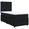 vidaXL &Kappa;&rho;&epsilon;&beta;ά&tau;&iota; Boxspring &mu;&epsilon; &Sigma;&tau;&rho;ώ&mu;&alpha; &Mu;&alpha;ύ&rho;&omicron; 90x200 &epsilon;&kappa;. &Beta;&epsilon;&lambda;&omicron;ύ&delta;&iota;&nu;&omicron;