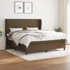 vidaXL &Kappa;&rho;&epsilon;&beta;ά&tau;&iota; Boxspring &mu;&epsilon; &Sigma;&tau;&rho;ώ&mu;&alpha; &Sigma;&kappa;&omicron;ύ&rho;&omicron; &Kappa;&alpha;&phi;έ 160x200 &epsilon;&kappa; &Upsilon;&phi;&alpha;&sigma;&mu;ά&tau;&iota;&nu;&omicron;