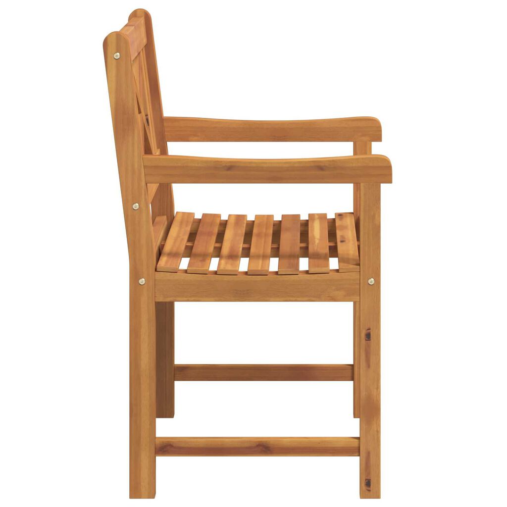 Καρέκλες vidaXL 4 τμχ 56x55.5x90 cm Σκληρό Ξύλο Ακακίας