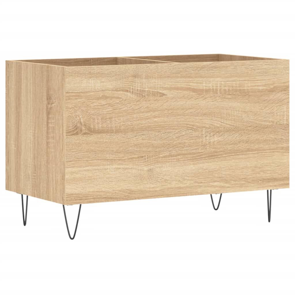vidaXL Δισκοθήκη Sonoma Δρυς 74,5 x 38 x 48 εκ. από Επεξεργασμένο Ξύλο