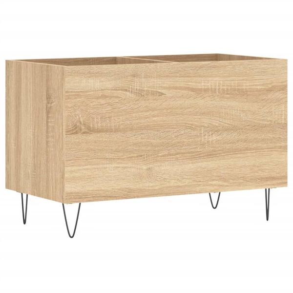 vidaXL Δισκοθήκη Sonoma Δρυς 74,5 x 38 x 48 εκ. από Επεξεργασμένο Ξύλο