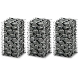 vidaXL &Sigma;&upsilon;&rho;&mu;&alpha;&tau;&omicron;&kappa;&iota;&beta;ώ&tau;&iota;&alpha; &Sigma;&epsilon;&tau; 3 &tau;&epsilon;&mu;. 25 x 25 x 50 &epsilon;&kappa;. &Gamma;&alpha;&lambda;&beta;&alpha;&nu;&iota;&sigma;&mu;έ&nu;&omicron; &Sigma;ύ&rho;&mu;&alpha;