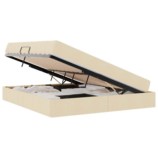 vidaXL &Kappa;&rho;&epsilon;&beta;ά&tau;&iota; &mu;&epsilon; &alpha;&pi;&omicron;&theta;&eta;&kappa;&epsilon;&upsilon;&tau;&iota;&kappa;ό &chi;ώ&rho;&omicron; &kappa;&alpha;&iota; &sigma;&tau;&rho;ώ&mu;&alpha; &Kappa;&rho;&epsilon;&mu; 160 x 200 cm