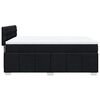 vidaXL &Kappa;&rho;&epsilon;&beta;ά&tau;&iota; Boxspring &mu;&epsilon; &Sigma;&tau;&rho;ώ&mu;&alpha; &Mu;&alpha;ύ&rho;&omicron; 140x190 &epsilon;&kappa;. &Upsilon;&phi;&alpha;&sigma;&mu;ά&tau;&iota;&nu;&omicron;
