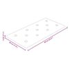 vidaXL Πάνελ Τοίχου 12 τεμ. Καφέ 60 x 30 εκ. 2,16 μ² Συνθετικό Δέρμα