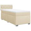 vidaXL &Kappa;&rho;&epsilon;&beta;ά&tau;&iota; Boxspring &mu;&epsilon; &Sigma;&tau;&rho;ώ&mu;&alpha; &Kappa;&rho;&epsilon;&mu; 90x200 &epsilon;&kappa;.&Upsilon;&phi;&alpha;&sigma;&mu;ά&tau;&iota;&nu;&omicron;