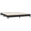 vidaXL Πλαίσιο κρεβατιού χωρίς στρώμα Μαύρο 180x210 cm Βελούδινο