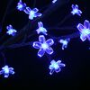 vidaXL Χριστουγεννιάτικο Δέντρο Κερασιά 600 LED Μπλε Φως 300 εκ.