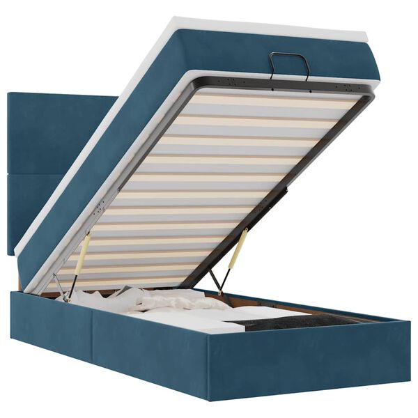 vidaXL &Omicron;&theta;&omega;&mu;&alpha;&nu;&iota;&kappa;ό &kappa;&rho;&epsilon;&beta;ά&tau;&iota; &mu;&epsilon; &sigma;&tau;&rho;ώ&mu;&alpha;&tau;&alpha; & LEDs &Sigma;&kappa;&omicron;ύ&rho;&omicron; &mu;&pi;&lambda;&epsilon; &Beta;&epsilon;&lambda;&omicron;ύ&delta;&omicron;