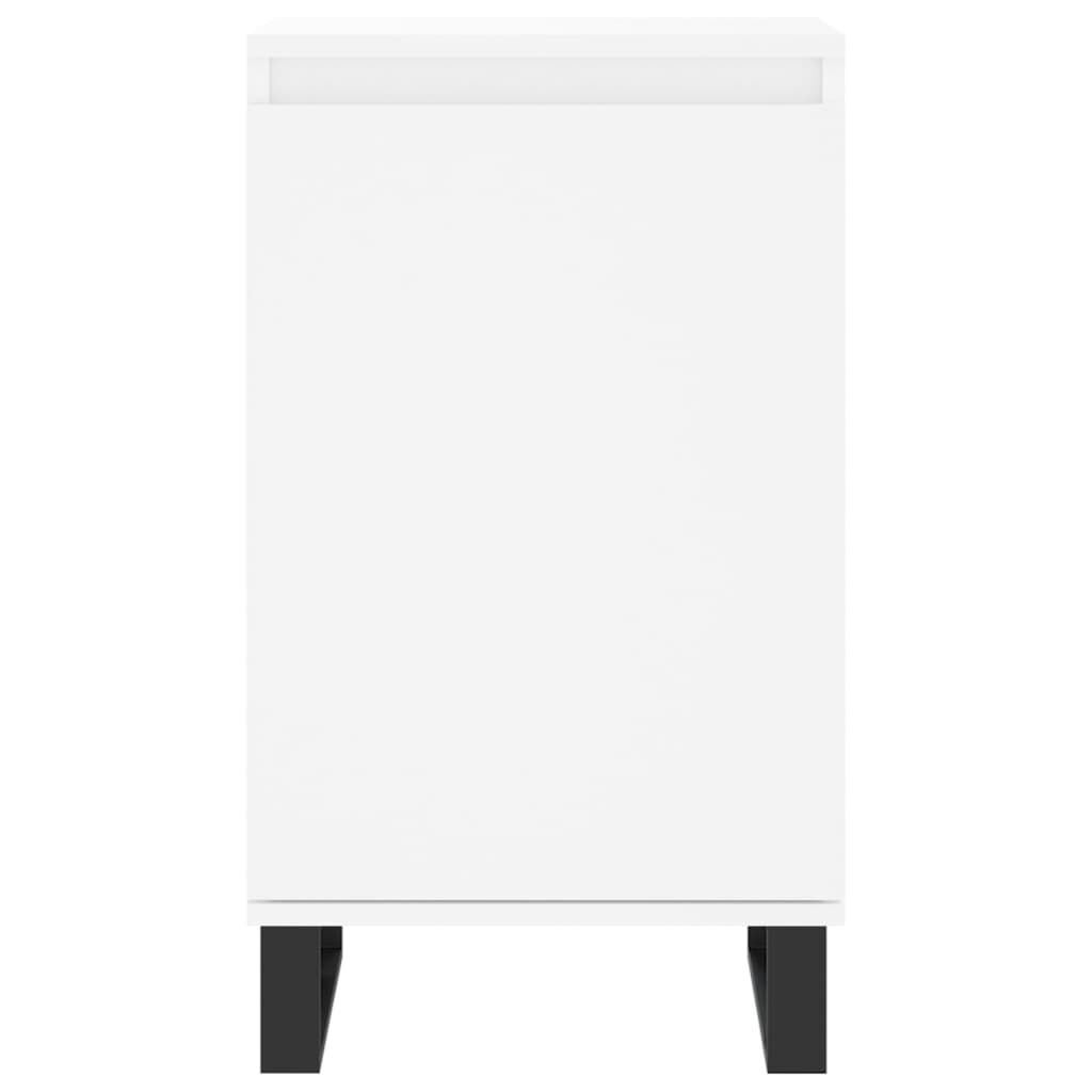 vidaXL Ντουλάπια 2 τεμ. Λευκά 40 x 35 x 70 εκ. από Επεξεργασμένο Ξύλο