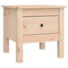 vidaXL Βοηθητικά Τραπέζια 2 τεμ. 40x40x39 εκ. από Μασίφ Ξύλο Πεύκου