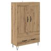 vidaXL Highboard Artisan Oak 69,5 x 31 x 115 &epsilon;&kappa;. &Epsilon;&pi;&epsilon;&xi;&epsilon;&rho;&gamma;&alpha;&sigma;&mu;έ&nu;&omicron; &Xi;ύ&lambda;&omicron;