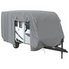 vidaXL Κάλυμμα τροχόσπιτου Γκρι 550x250x220 cm Μη υφασμένο ύφασμα