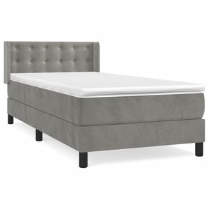 vidaXL &Kappa;&rho;&epsilon;&beta;ά&tau;&iota; Boxspring &mu;&epsilon; &Sigma;&tau;&rho;ώ&mu;&alpha; &Alpha;&nu;&omicron;&iota;&chi;&tau;ό &Gamma;&kappa;&rho;&iota; 80x200 &epsilon;&kappa;. &Beta;&epsilon;&lambda;&omicron;ύ&delta;&iota;&nu;&omicron;