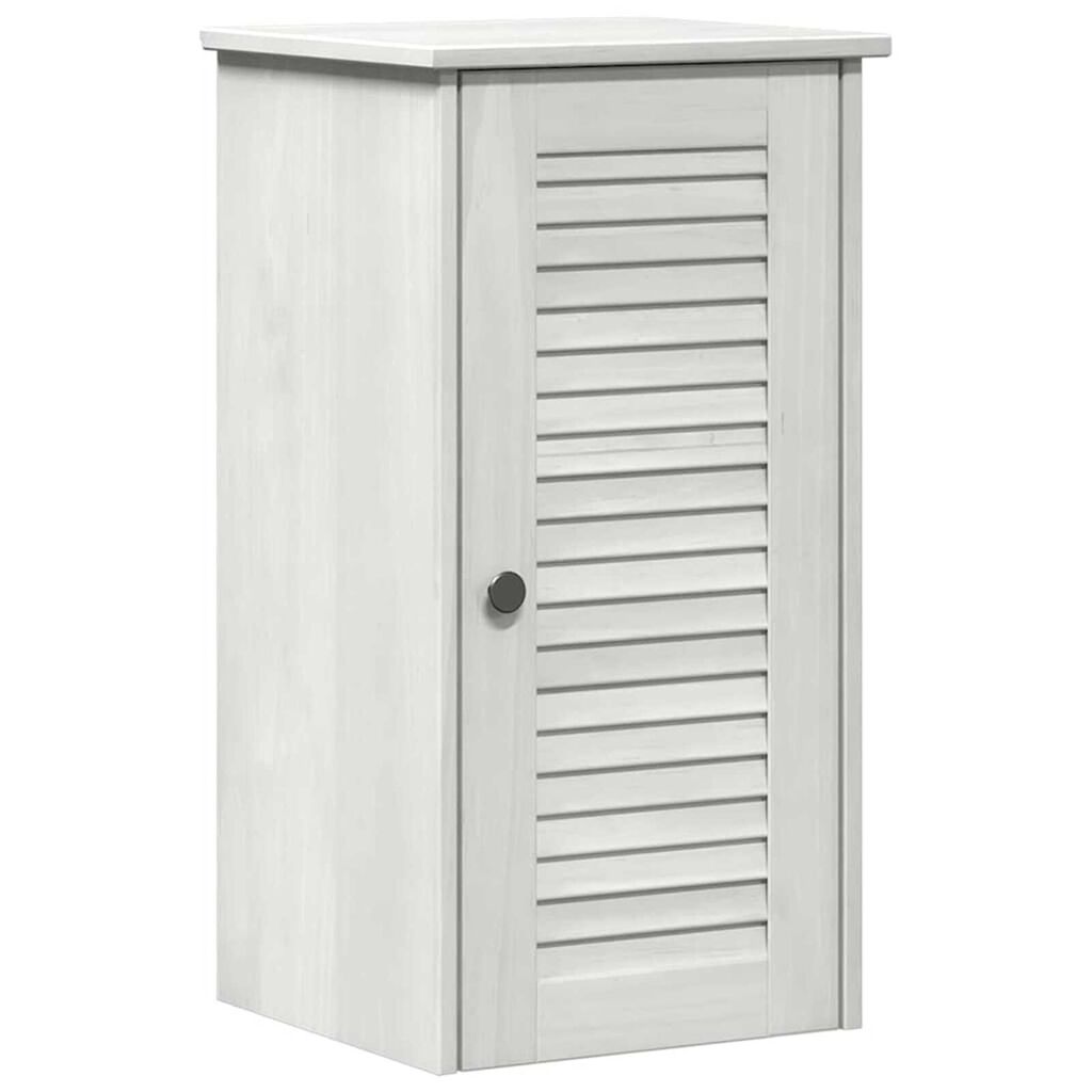 vidaXL Σετ Επίπλων Μπάνιου 2 pcs Καφέ και Λευκό 37 x 34 x 80 εκ