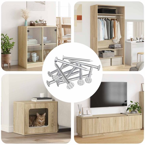 vidaXL &Nu;ύ&chi;&iota;&alpha; &gamma;&iota;&alpha; &Xi;ύ&lambda;&omicron; 12 pcs &Alpha;&sigma;&eta;&mu;ί &Oslash; 3 x 15 &chi;&iota;&lambda; &Mu;έ&tau;&alpha;&lambda;&lambda;&omicron;