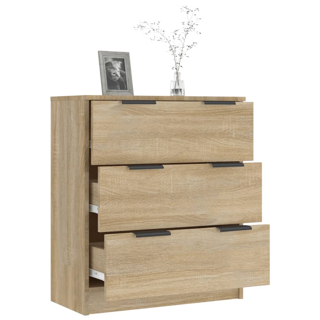 vidaXL Συρταριέρα Sonoma Δρυς 60 x 30 x 70 εκ. από Επεξεργασμένο Ξύλο