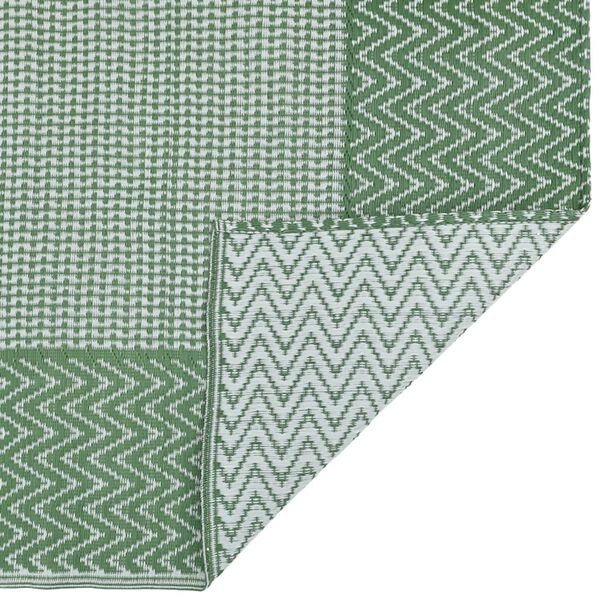 vidaXL Χαλί εξωτερικού χώρου ARAKIL Πράσινο 120x180 cm PP