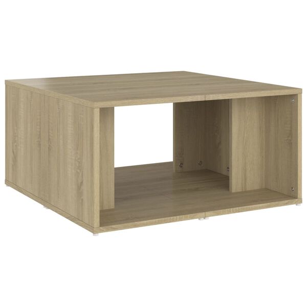 vidaXL Τραπεζάκια Σαλονιού 4 τεμ. Sonoma Δρυς 33x33x33 εκ. Επεξ. Ξύλο