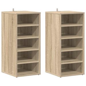 vidaXL &Pi;&alpha;&pi;&omicron;&upsilon;&tau;&sigma;&omicron;&theta;ή&kappa;&epsilon;&sigmaf; 2 &tau;&epsilon;&mu;. Sonoma &Delta;&rho;&upsilon;&sigmaf; 31,5x35x70 &epsilon;&kappa;. &alpha;&pi;ό &Epsilon;&pi;&epsilon;&xi;. &Xi;ύ&lambda;&omicron;
