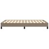 vidaXL Πλαίσιο Κρεβατιού χωρίς στρώμα Taupe 120x190 εκ. Υφασμάτινο
