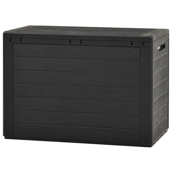 vidaXL Μπαούλο Αποθήκευσης Κήπου Ανθρακί 78 x 44 x 55 εκ.