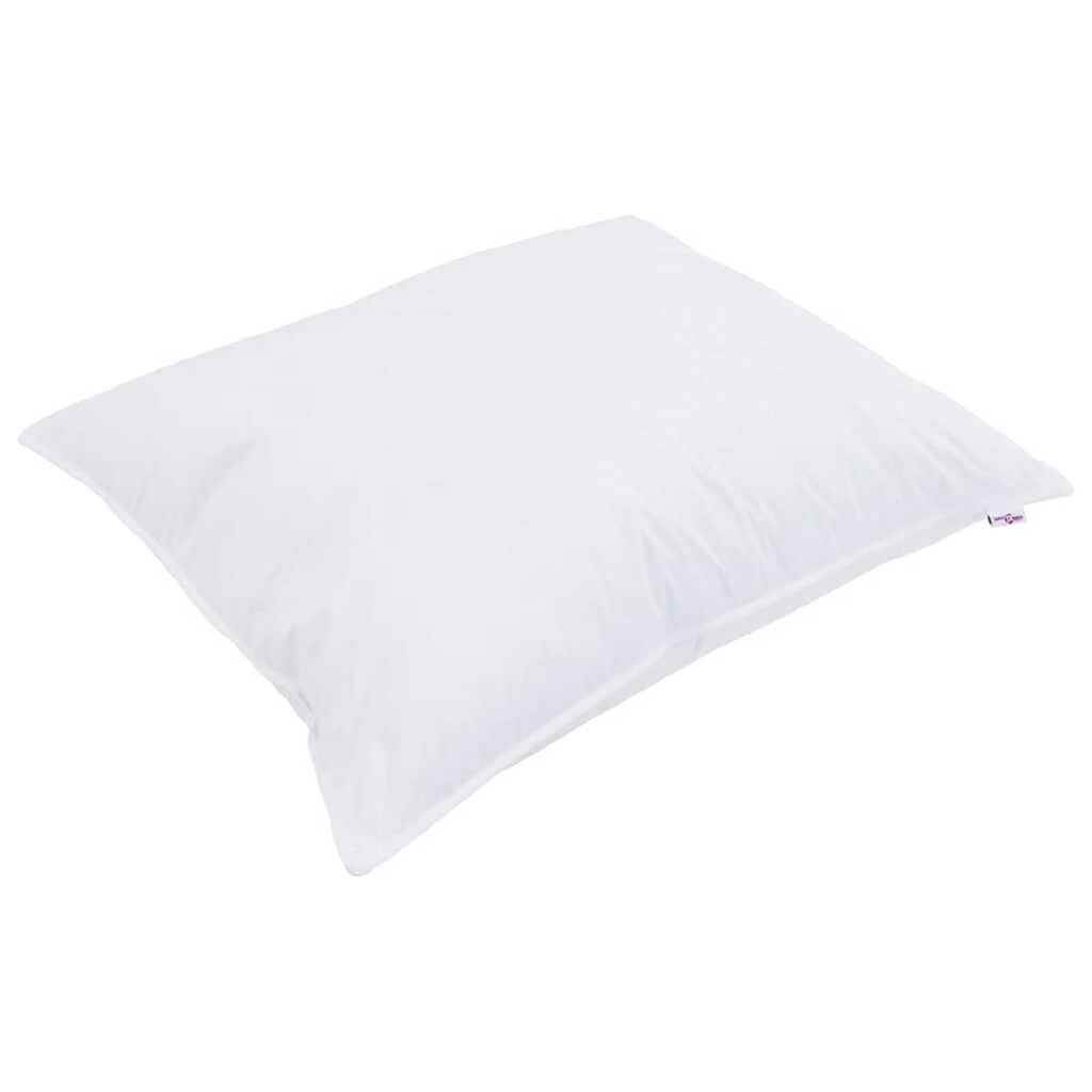 vidaXL Πάπλωμα με μαξιλάρι Λευκό 155 x 220 cm Μικροΐνες