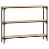 vidaXL &Tau;&rho;&alpha;&pi;έ&zeta;&iota; &Kappa;&omicron;&nu;&sigma;ό&lambda;&alpha; Sonoma &Delta;&rho;&upsilon;&sigmaf; 100x22,5x75 &epsilon;&kappa;. &Epsilon;&pi;&epsilon;&xi;&epsilon;&rho;&gamma;&alpha;&sigma;&mu;έ&nu;&omicron; &Xi;ύ&lambda;&omicron;