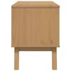 vidaXL Έπιπλο Τηλεόρασης OLDEN Καφέ 114x43x57 εκ. Μασίφ Ξύλο Πεύκου
