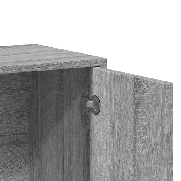 vidaXL Βοηθητικό Ντουλάπι Γκρι Sonoma 60x31x70 εκ. Επεξεργασμένο Ξύλο