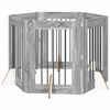 vidaXL &Pi;ύ&lambda;&eta; &Sigma;&kappa;ύ&lambda;&omicron;&upsilon; &mu;&epsilon; &Sigma;&tau;&eta;&rho;ί&gamma;&mu;&alpha;&tau;&alpha; 6 pcs &Gamma;&kappa;&rho;&iota; Sonoma 60 x 80 cm