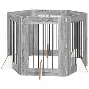 vidaXL &Pi;ύ&lambda;&eta; &Sigma;&kappa;ύ&lambda;&omicron;&upsilon; &mu;&epsilon; &Sigma;&tau;&eta;&rho;ί&gamma;&mu;&alpha;&tau;&alpha; 6 pcs &Gamma;&kappa;&rho;&iota; Sonoma 60 x 80 cm