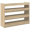 Ράφι παπουτσιών vidaXL Sonoma Oak 80x25x62 cm Κατασκευασμένο ξύλο