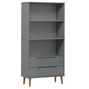 vidaXL &Beta;&iota;&beta;&lambda;&iota;&omicron;&theta;ή&kappa;&eta; MOLDE &Gamma;&kappa;&rho;&iota; 85x35x170,5 &epsilon;&kappa;. &alpha;&pi;ό &Mu;&alpha;&sigma;ί&phi; &Xi;ύ&lambda;&omicron; &Pi;&epsilon;ύ&kappa;&omicron;&upsilon;