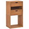 vidaXL &Kappa;&omicron;&mu;&omicron;&delta;ί&nu;&omicron; 40 x 30 x 76 &epsilon;&kappa;. &alpha;&pi;ό &Mu;&alpha;&sigma;ί&phi; &Xi;ύ&lambda;&omicron; Teak