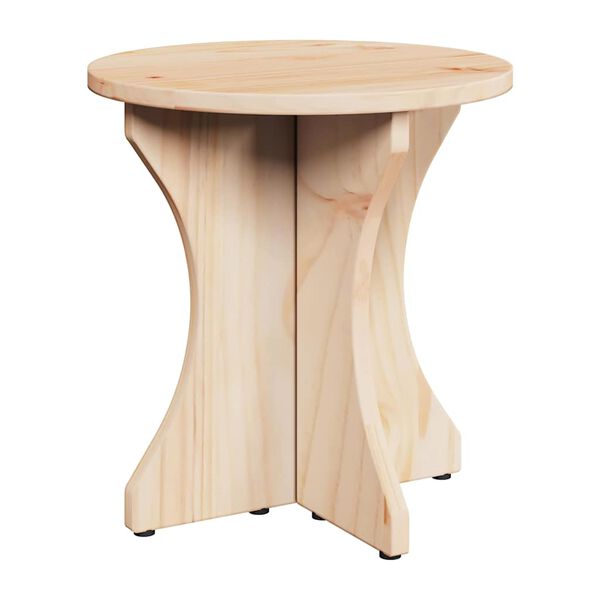 vidaXL Τραπεζάκι σαλονιού 3 pcs Φυσικό 46 x 46 x 47 εκ.