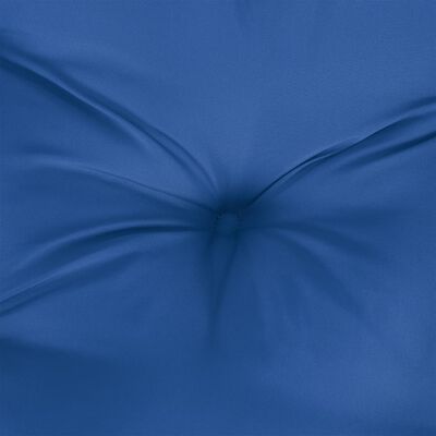 vidaXL Μαξιλάρι Παλέτας Μπλε Ρουά 58 x 58 x 10 εκ. Υφασμάτινο