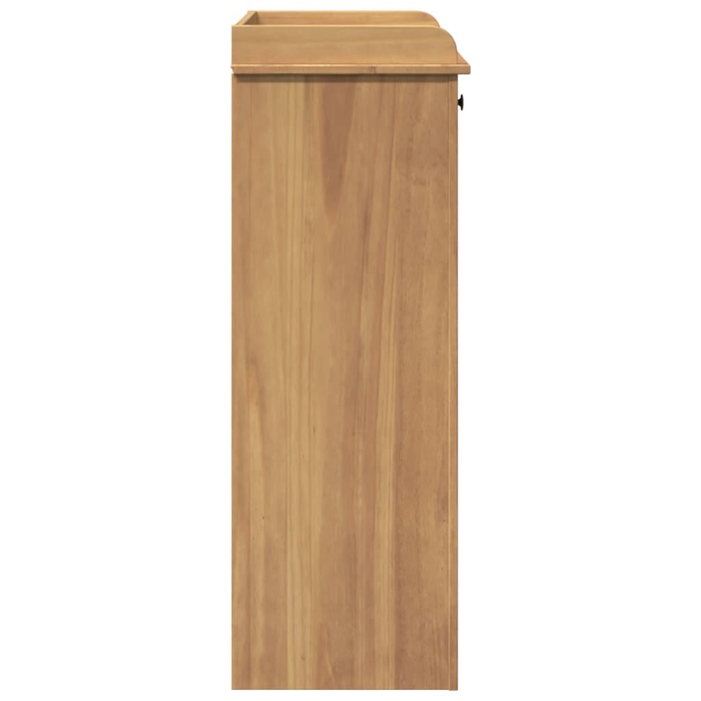 vidaXL Κάβα Κρασιών Panama 57x40x111,5 εκ. από Μασίφ Ξύλο Πεύκου