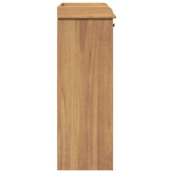 vidaXL Κάβα Κρασιών Panama 57x40x111,5 εκ. από Μασίφ Ξύλο Πεύκου