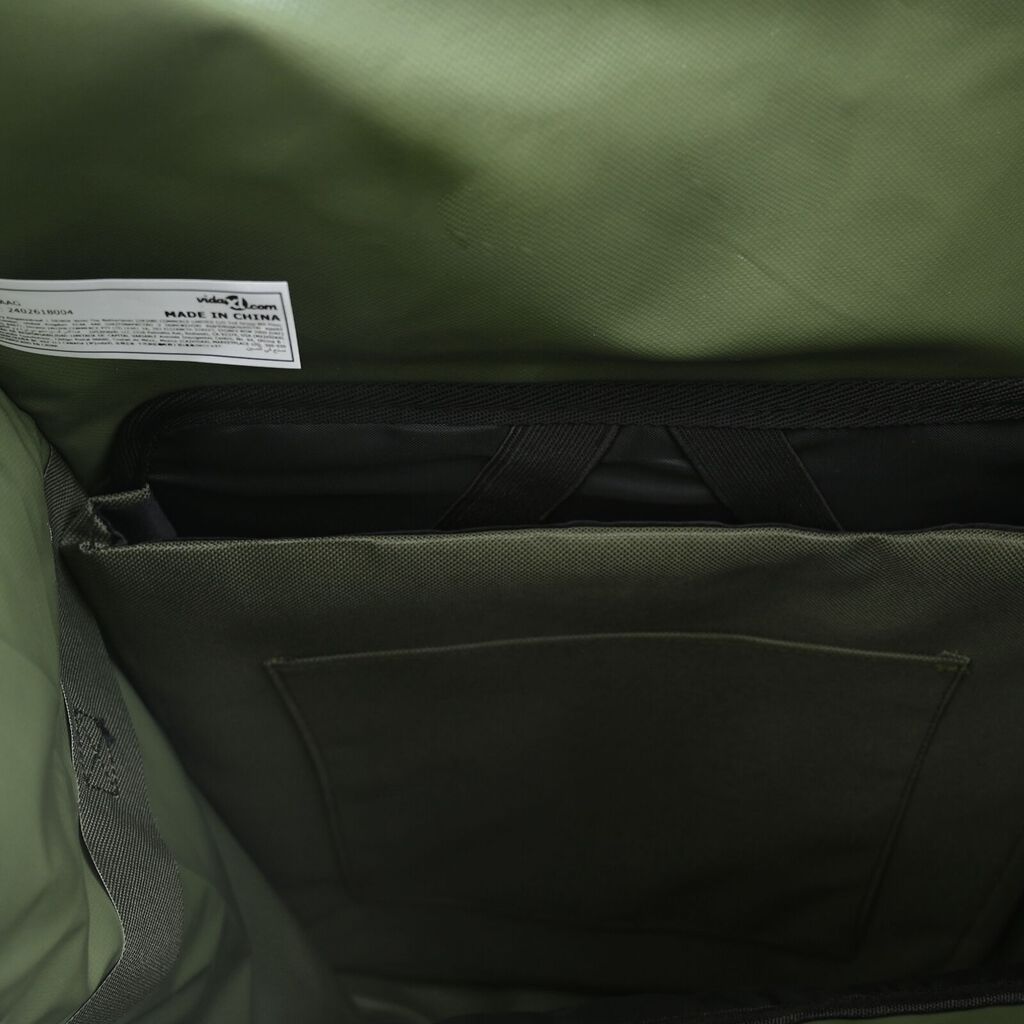 vidaXL Τσάντα Ποδηλάτου για τη Ράγα 20 L Ελιά 34x16x59 εκ