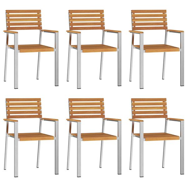 vidaXL Σέτ φαγητού για κήπο 7 pcs